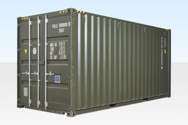 20FT HIGH CUBE CONTAINER – ONE TRIP